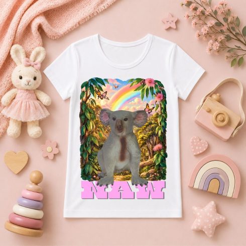 Koala mintás gyerek póló – Noel's Animal World