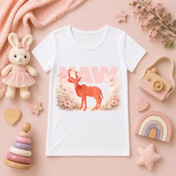 Kudu mintás gyerek póló – Noel's Animal World