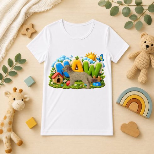 Kutya mintás gyerek póló - Noel's Animal World